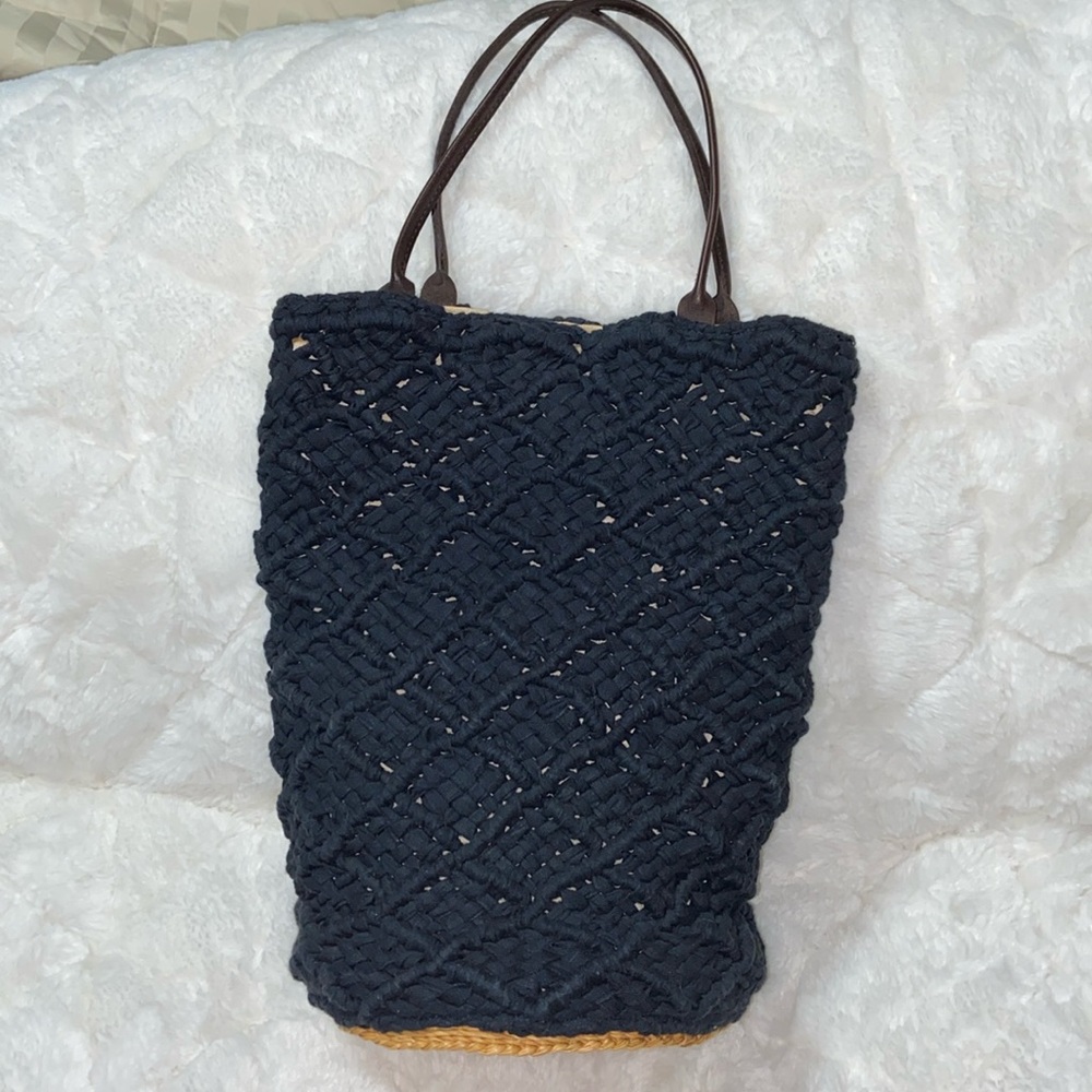 NWOT Maria La Rosa Bucket Bag (Anthropologie)